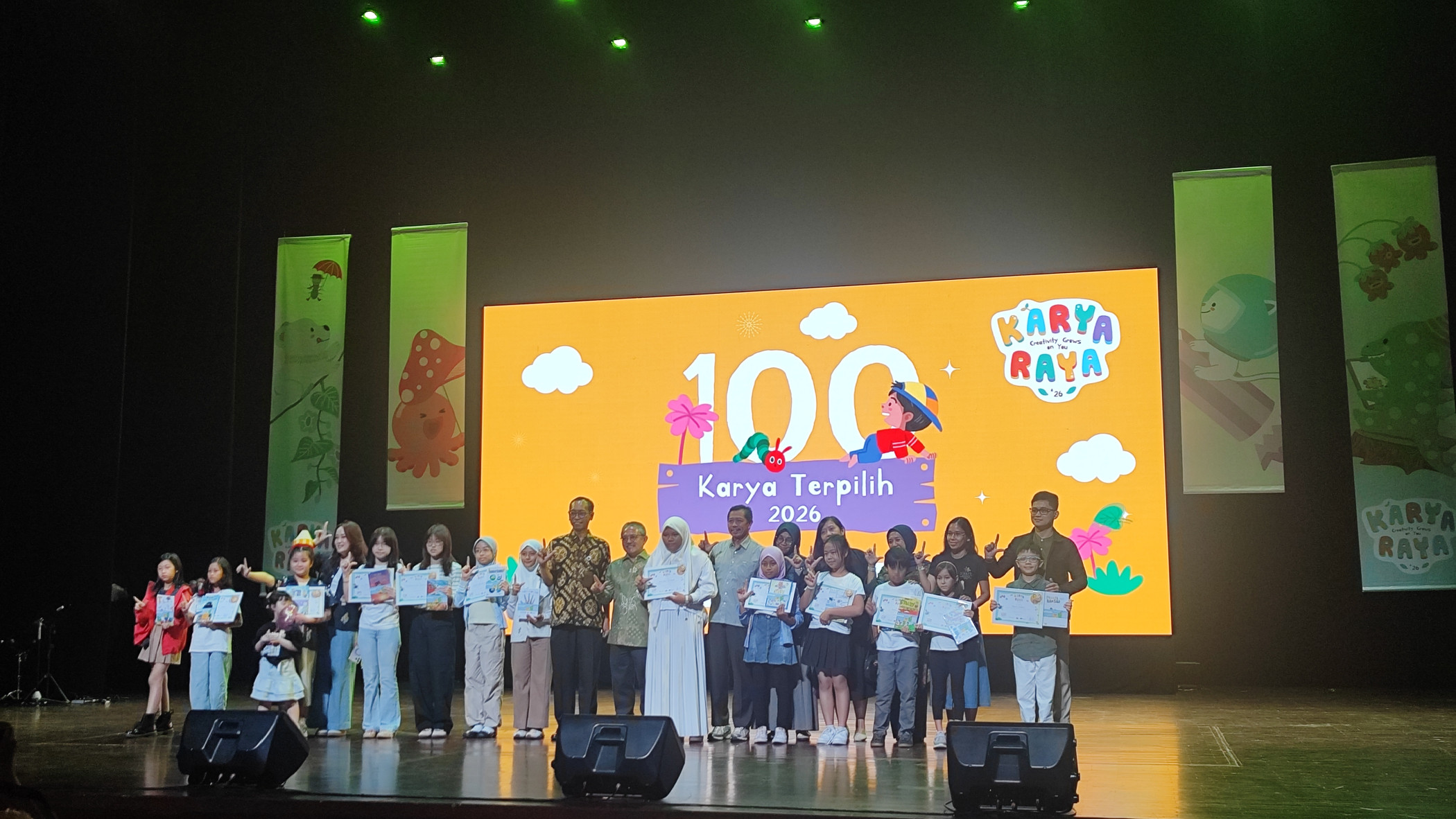 2.053 Judul Buku di Karya Raya 2026 Didistribusikan ke 250 Sekolah
