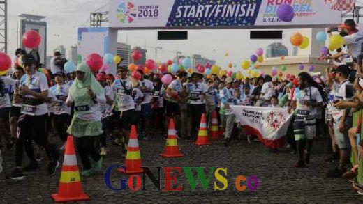 Run For Difable Dukung Asian Para Games dan Kesetaraan 