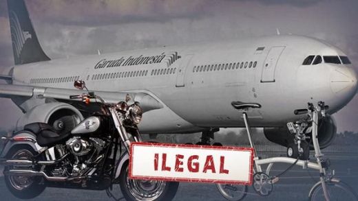 Terungkap! Ini Pemilik Harley & Brompton Ilegal yang Diangkut Pesawat Garuda
