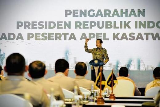 Jokowi Minta Polisi Jaga Wibawa di Hadapan Ormas Tertentu
