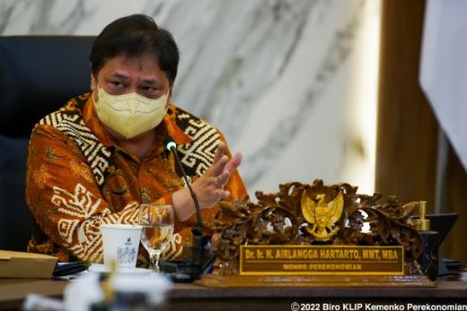 Respon Cepat Arahan Presiden, Menko Airlangga Langsung Gelar Evaluasi Level PPKM Luar Jawa Bali