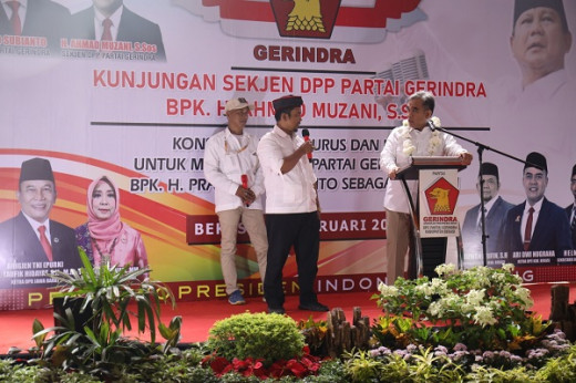 Sekjen Gerindra: Kita Besar karena Orang-orang Kecil yang Bekerja untuk Partai