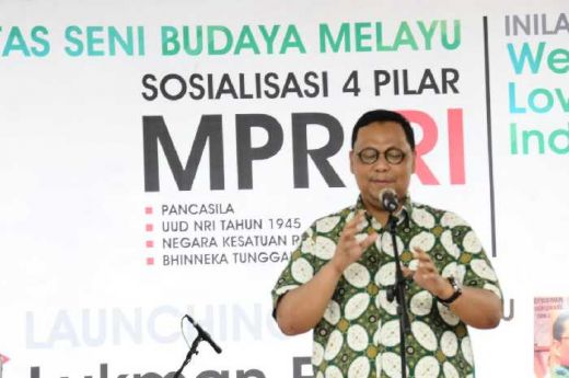 Lukman Edy Sosialisasi Empat Pilar Melalui Seni Budaya di Bumi Lancang Kuning Riau