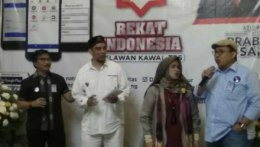 Kawal TPS, Relawan Prabowo Sandi Luncurkan Aplikasi Rekat Indonesia