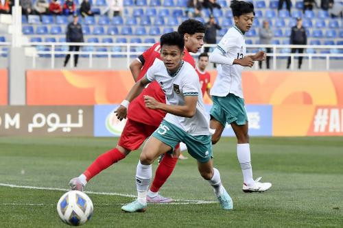 Gol Brilian Hokky, Indonesia Ungguli Suriah 1-0 di Babak Pertama Piala Asia 2023