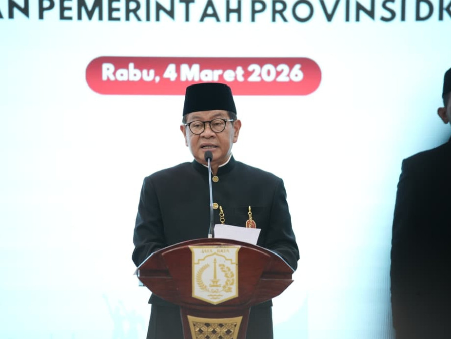 ‎Pramono Anung Lantik 521 Pejabat Fungsional, Perkuat Reformasi Birokrasi Pemprov DKI