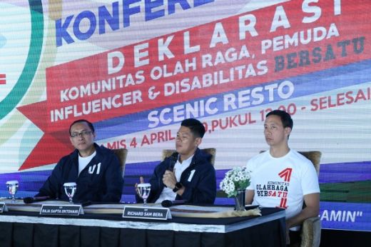 Komunitas Olahraga Akan Deklarasi Dukung Jokowi-Maruf Amin