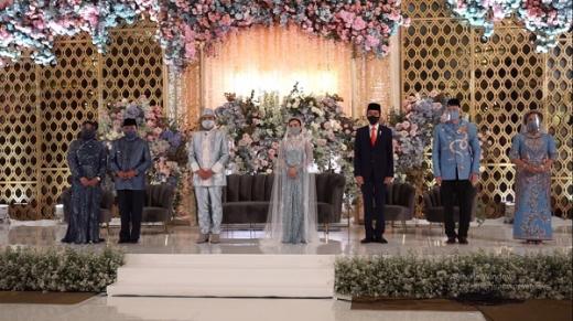 Sebelum ke Pernikahan Atta Aurel, Presiden Jokowi Jadi Saksi Nikah Puteri Idris Laena