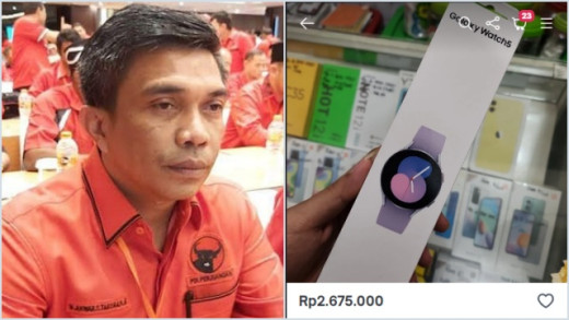 Bikin Malu, Anggota DPRD Sumut dari PDIP Curi Jam Tangan milik Karyawan Samsung