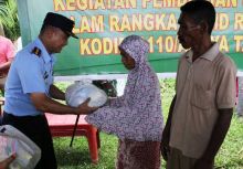 Program TMMD di Desa Adan Aceh Barat Daya Ditutup, Ini Harapan Danlanud Iskandar Muda