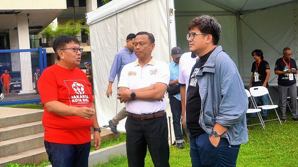 Gede Widiade dan Dicky Soemarno Punya Peran Bergulirnya Liga Jakarta U-17