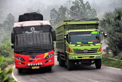 Banyak Korban Saat Mudik, Polantas Siak Kawal Bus Agar Tak Ugal-ugalan di Jalan Raya