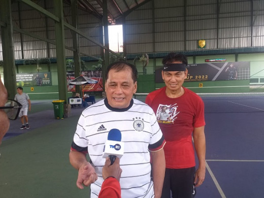 Nurdin Halid dan Nico Kanter Sebut Petenis indonesia Punya Potensi Bersaing di Level Dunia