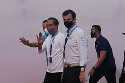 Jokowi Tiba di Jakarta E-Prix 2022 untuk Saksikan Formula E
