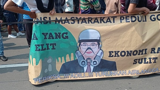 AMPG Desak Airlangga Mundur dari Kursi Ketua Umum Partai Golkar