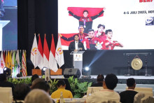 Menpora Dito Dorong KONI Lakukan Pengembangan Inovasi dan Prestasi Olahraga Indonesia