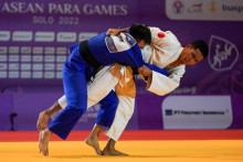 Tim Judo Tuna Netra Indonesia Sapu Bersih Dua Emas Terakhir
