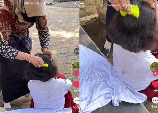 Cerita Guru SD Karanganyar yang Viral Sisiri Rambut Siswi Penuh Kutu