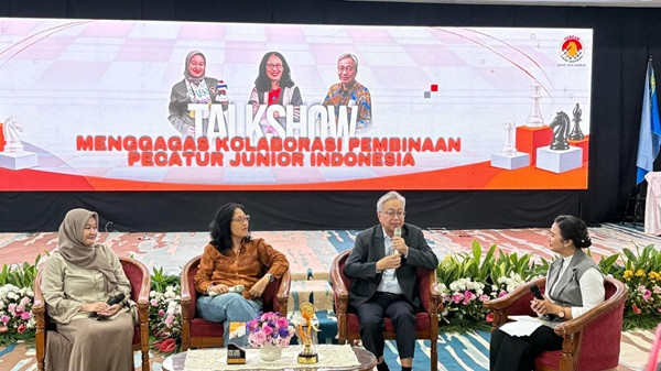 Talk Show Edukasi Pecatur Junior di Sela-sela JAPFA Chess Festival 2026