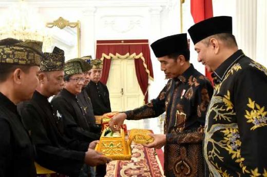 Sambangi Istana, LAM Riau Tawarkan Anugerahkan Gelar Adat ke Jokowi