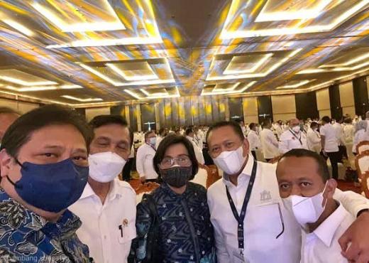 Ketemu di Bali, Menkeu Sri Mulyani dan Pimpinan MPR Sepakat Tingkatkan Sinergisitas