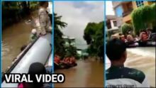Viral, Video Relawan FPI Pinjam Dayung Evakuasi Korban Banjir Dicuekin Oknum Polisi