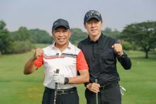 Main Golf bersama Shin Tae-yong, Menpora Amali Diskusikan Masa Depan Sepak Bola Indonesia