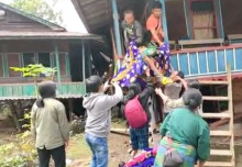 Puluhan KK Terpaksa Mengungsi Gegara Satu Kampung Terkepung Longsor