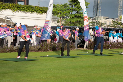 Menpora Amali Hadiri Turnamen AMA Executive Golf di Sedayu Indo Golf Jakarta