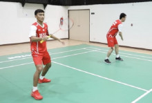 Timnas Bulutangkis Piala Thomas Indonesia Nikmati Latihan Perdana