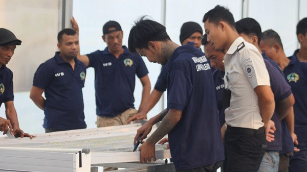 Lapas Cilegon Panen Sayuran Hasil Budidaya Warga Binaan, Jadi Bekal Kemandirian Setelah Bebas