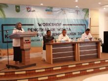 Gandeng Pokdarwis, Dispar Riau Gelar Workshop Pengenalan Wisata Konservasi Pulau Jemur