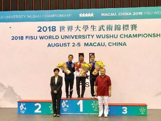 Natalie Raih Emas di FISU World University Wushu Championships 2018