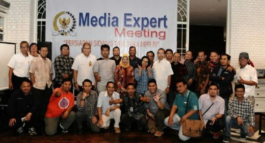 Bahas Persiapan Peliputan Sidang Tahunan, MPR Gelar Media Expert Meeting
