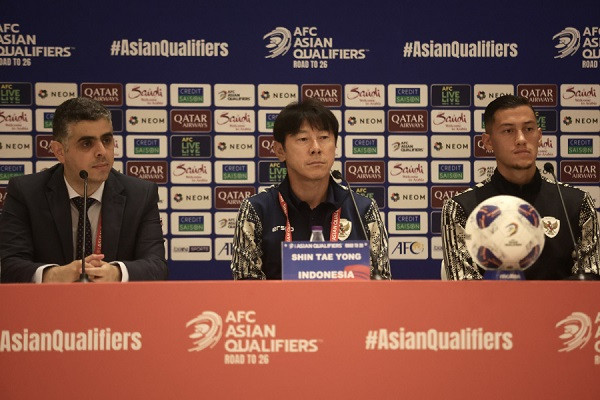 Hadapi Arab Saudi. Shin Tae-yong: Kami Siap Berikan yang Terbaik