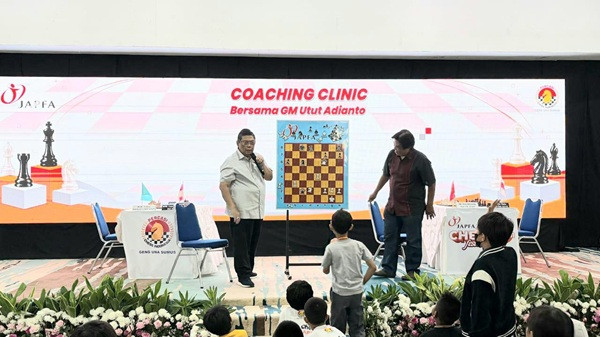 Berharap PB Percasi Lahirkan Pecatur Sekelas Anand, GM Utut: Sumbangsih JAPFA Luar Biasa