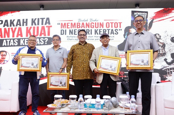 Lewat Buku Berjudul Membangun Otot di Negeri Kertas, Sadik Algadri Dorong Perubahan Olahraga Indonesia