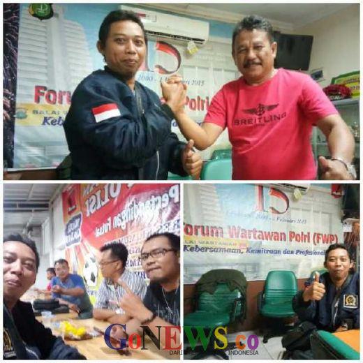 Momen Silaturahmi GoNews Group dengan Pengurus Forum Wartawan Polri di Polda Metro