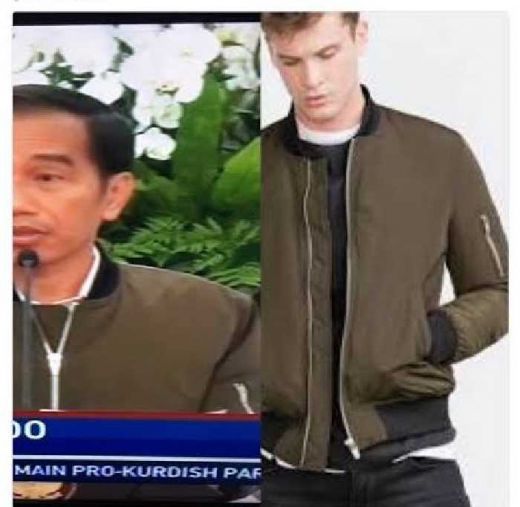 Baru Dirilis Zara, Jaket Jokowi Habis Terjual dengan Harga Rp800 Ribuan di Jakarta