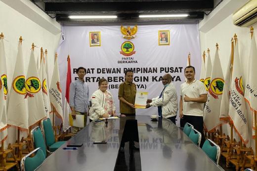 Pimpin DPW Berkarya Papua, Deki Serius Kawal Pilkada
