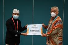 Kepedulian PP PBSI dan Panpel IBF Terhadap Masyarakat Bali Terdampak Pandemi
