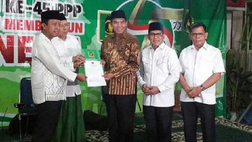 Selain Usung Khofifah-Emil Dardak di Pilgub Jatim, PPP Juga Usung Firdaus-Rusli di Pilgub Riau
