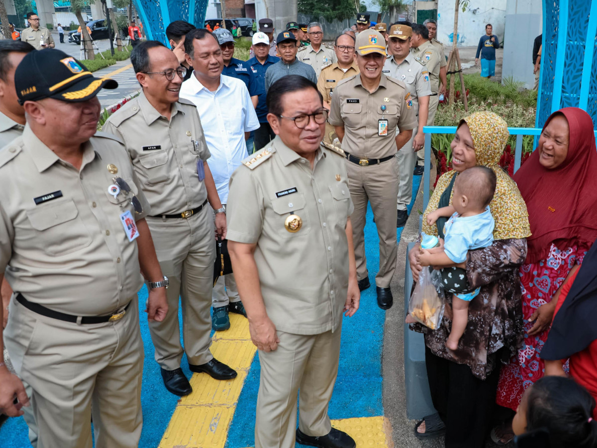 Pram Tegaskan Komitmen Hijaukan Jakarta Lewat Taman Gapura Muka Cakung