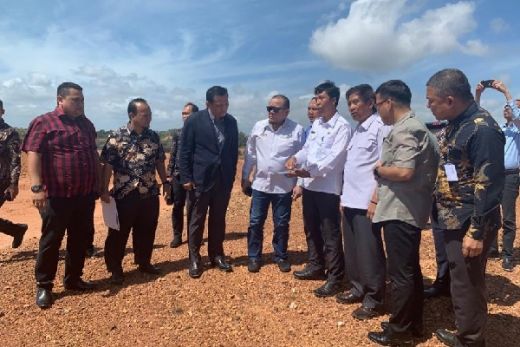 Bangun Daerah, Ketua DPD Tinjau Langsung Bakal Lokasi Jembatan Batam-Bintang
