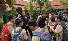 Marak Isu Penculikan Anak, Polres Batang Terjunkan Tim Patroli ke Sekolah