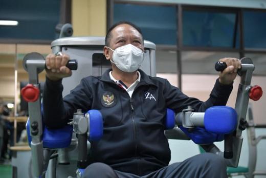 Sarana Olahraga Kampus UPI Penuhi Standar Implementasi DBON Kata Menpora Amali