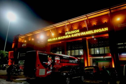 Momen Pergantian Nama Stadion Gelora Madura Ratu Pamekasan