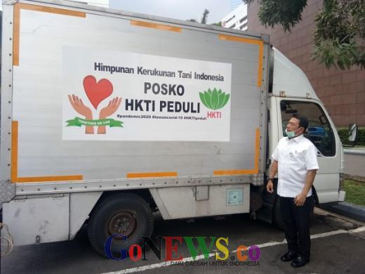 Buka Posko Covid-19, HKTI Sediakan 1.000 Paket Makanan Bergizi Setiap Hari bagi Tenaga Medis