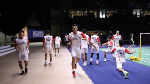 GoNews.co Timnas Piala Thomas Indonesia 