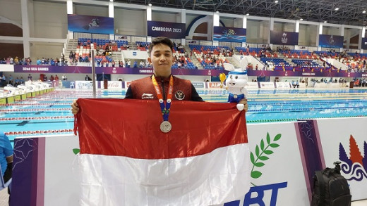 SEA Games 2023, Farrel Tangkas Sumbang Medali Pertama Akuatik